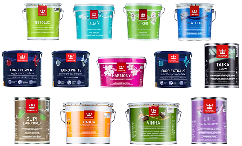 виды покраски потолка