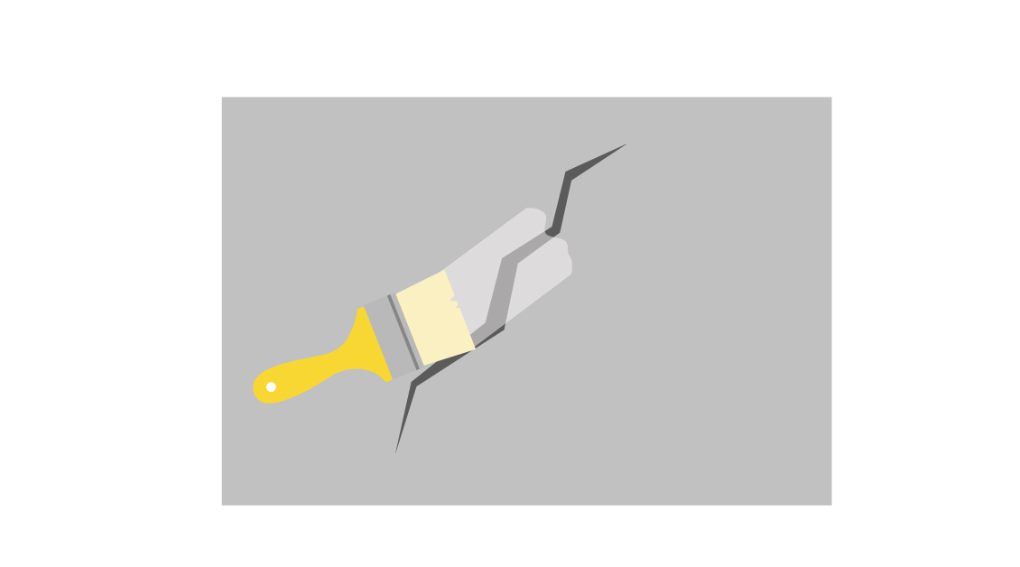 Как заделать трещину – грунтовка Как заделать трещину - primer.photo