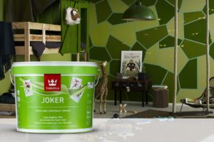 Интерьерная краска Джокер от Тиккурила – это то, чего вы еще никогда не пробовали!