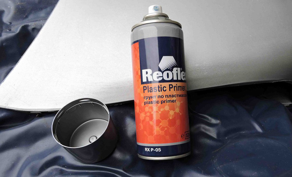 Аэрозольная грунтовка для пластиковых оконных рам Грунтовка оконных рам